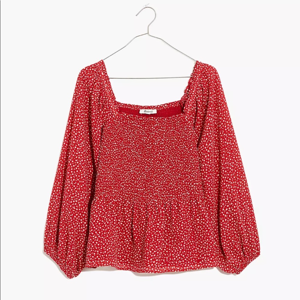 Madewell Square Neck Blouse